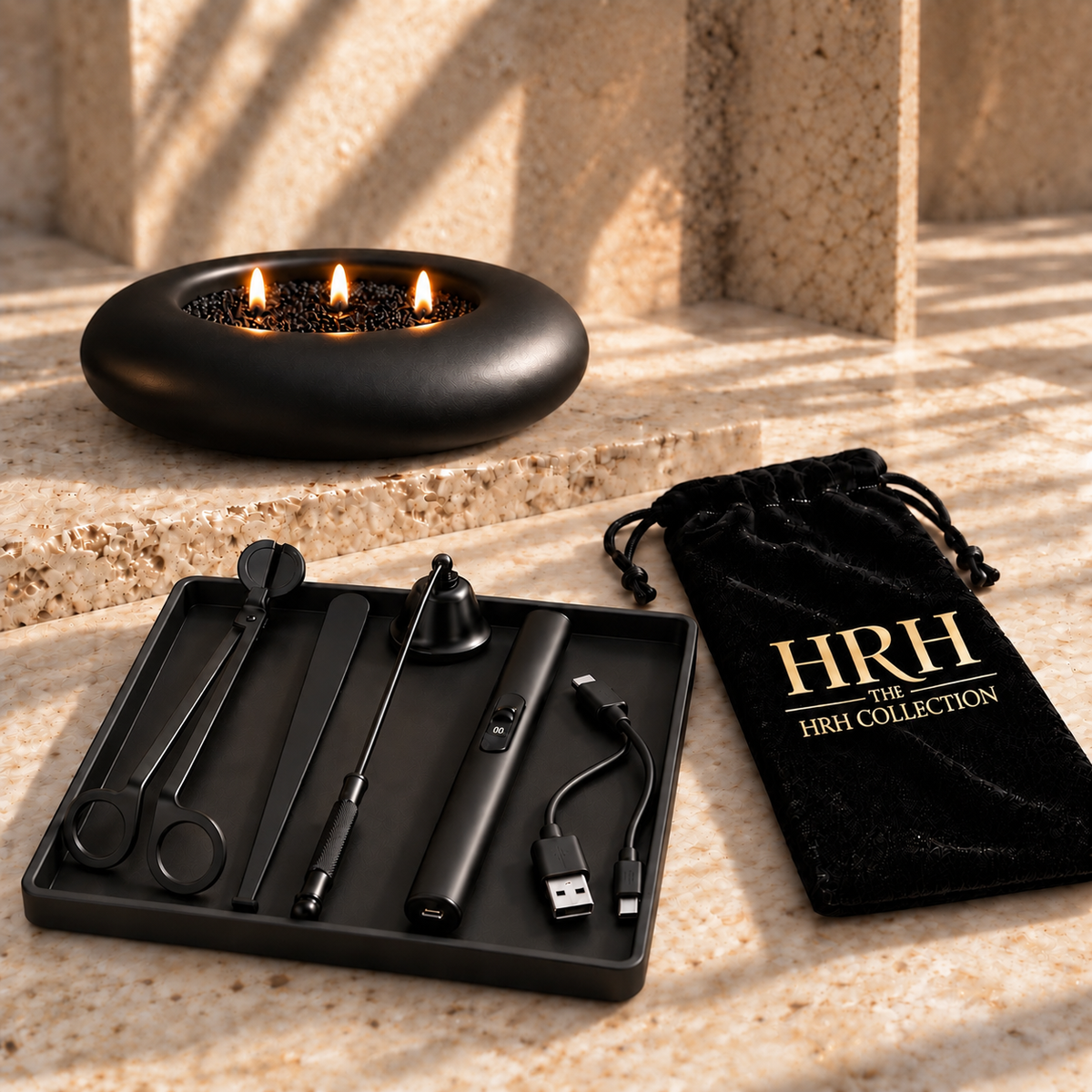 HRH Candle Care Set