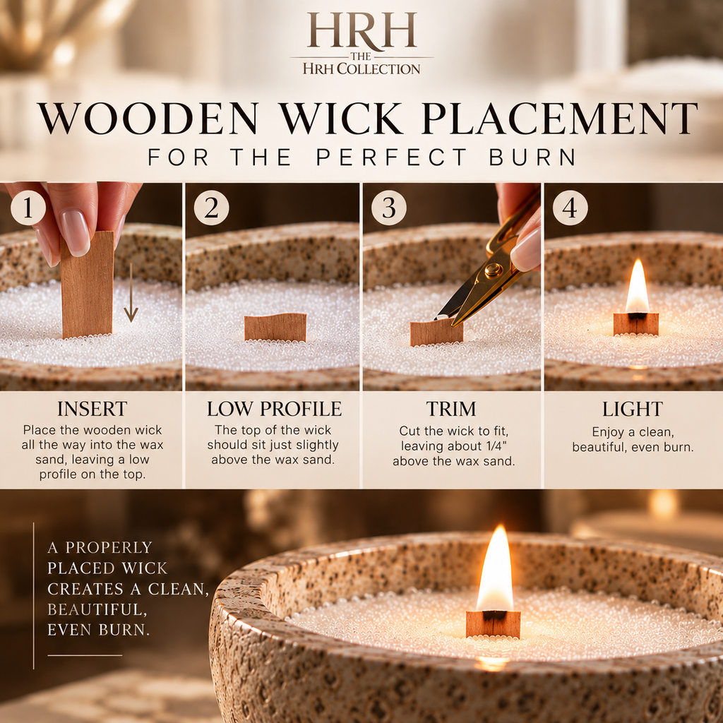 HRH Wooden Wicks